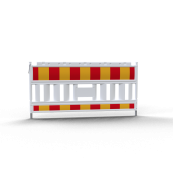 Schake EURO2 | panel fence | type NOX | film RA2/C | without lamp adapter | red / yellow